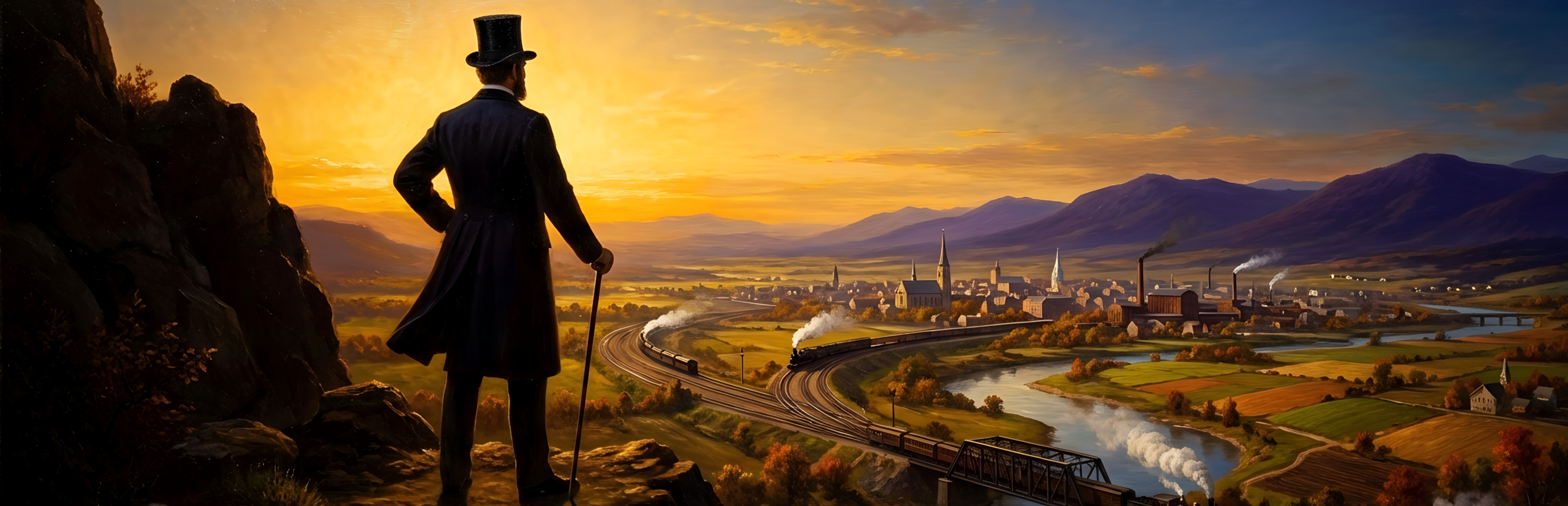 Rails & Rivals Game Scene